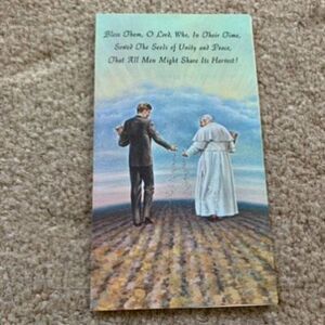 Catholic Obituary Prayer Card Pope John XXIII John Fitzgerald Kennedy 1964